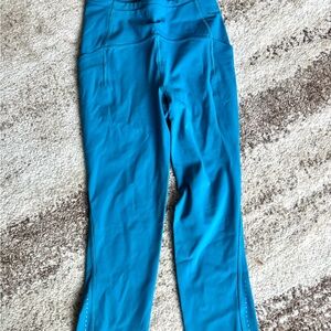 Lululemon Athletica Turquoise Leggings